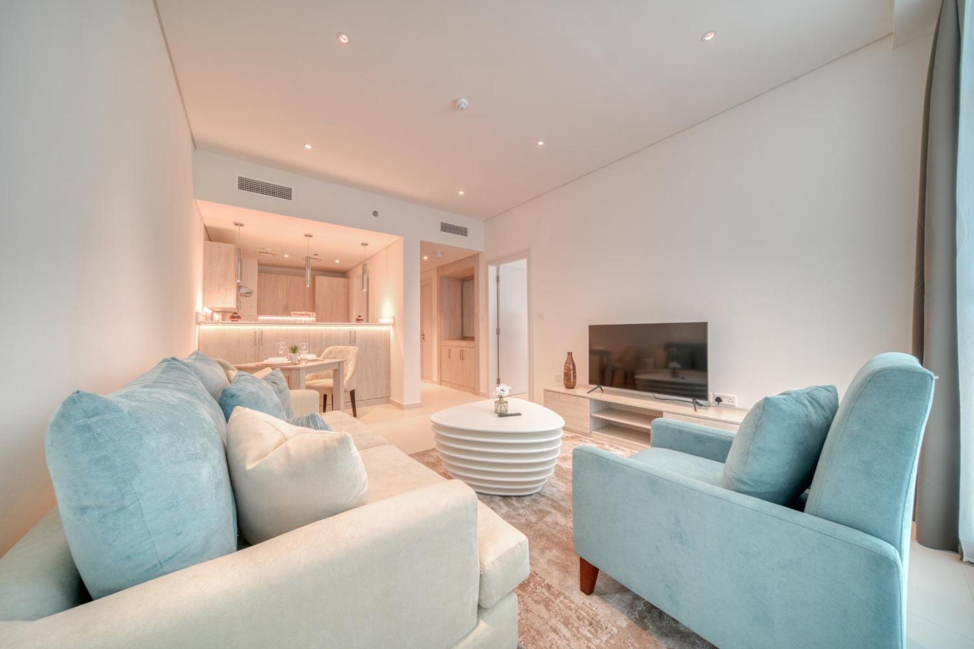 Seven Palm, Palm Jumeirah - Mint Stay Dubai Bagian luar foto
