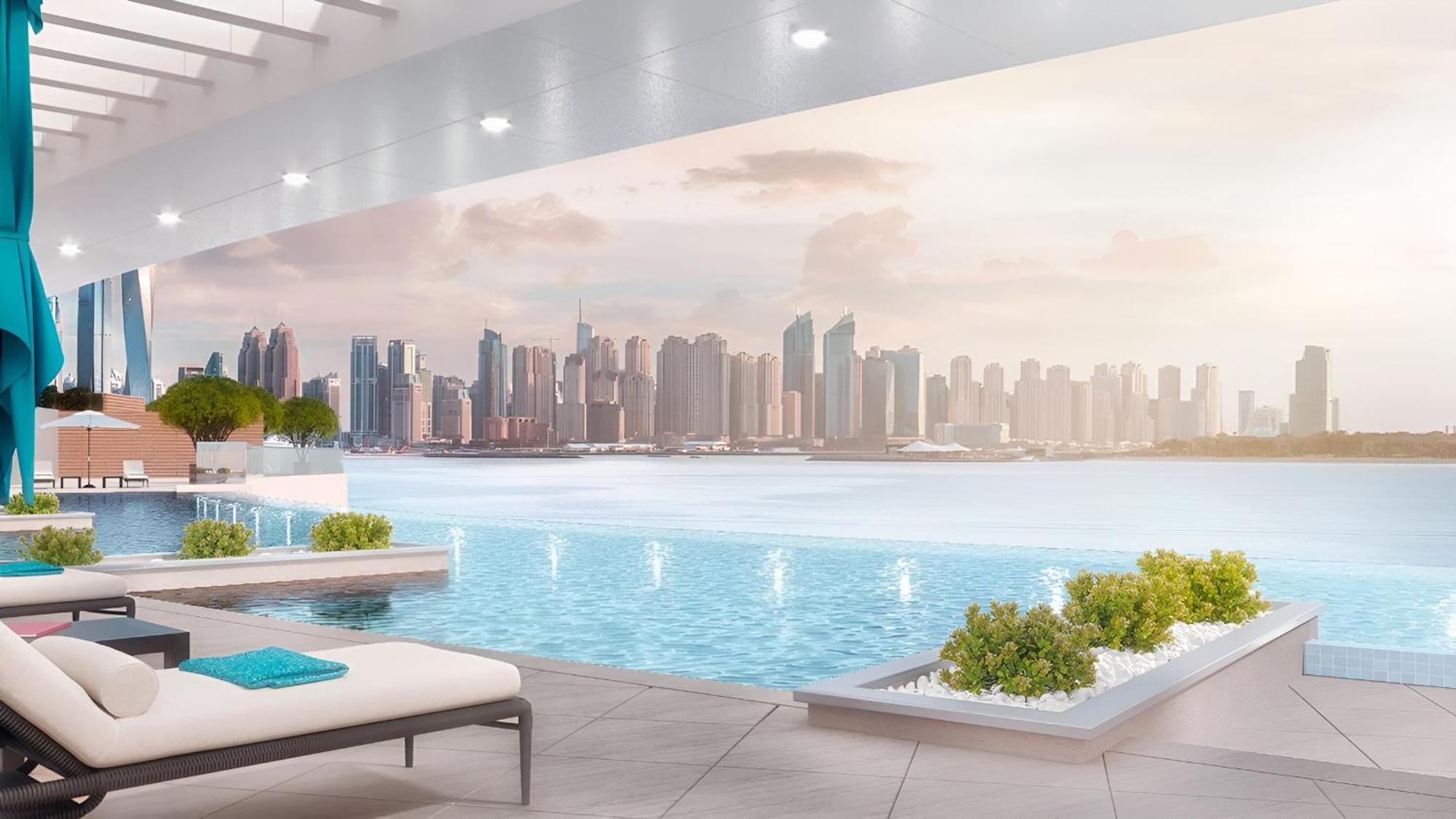 Seven Palm, Palm Jumeirah - Mint Stay Dubai Bagian luar foto